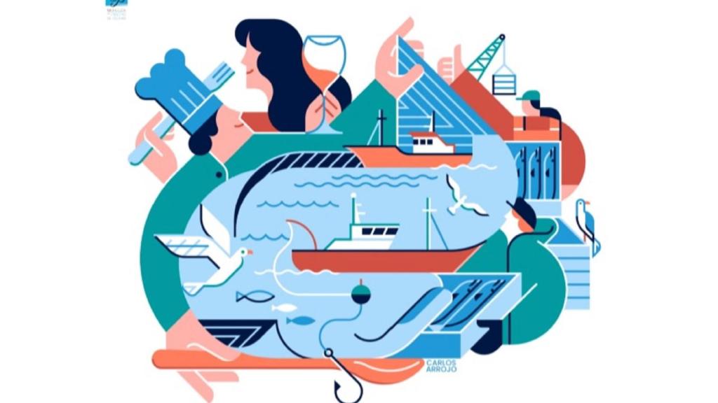 Ilustración del gallego Carlos Arrojo.