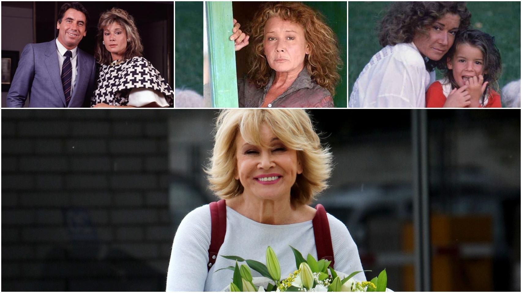 Mila Ximénez en momentos importantes de su vida.