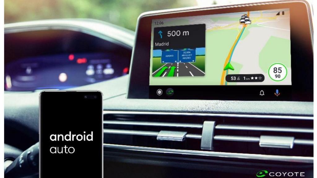 Coyote y Android Auto