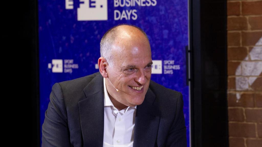 Javier Tebas, presidente de LaLiga, en EFE Sport Business Days