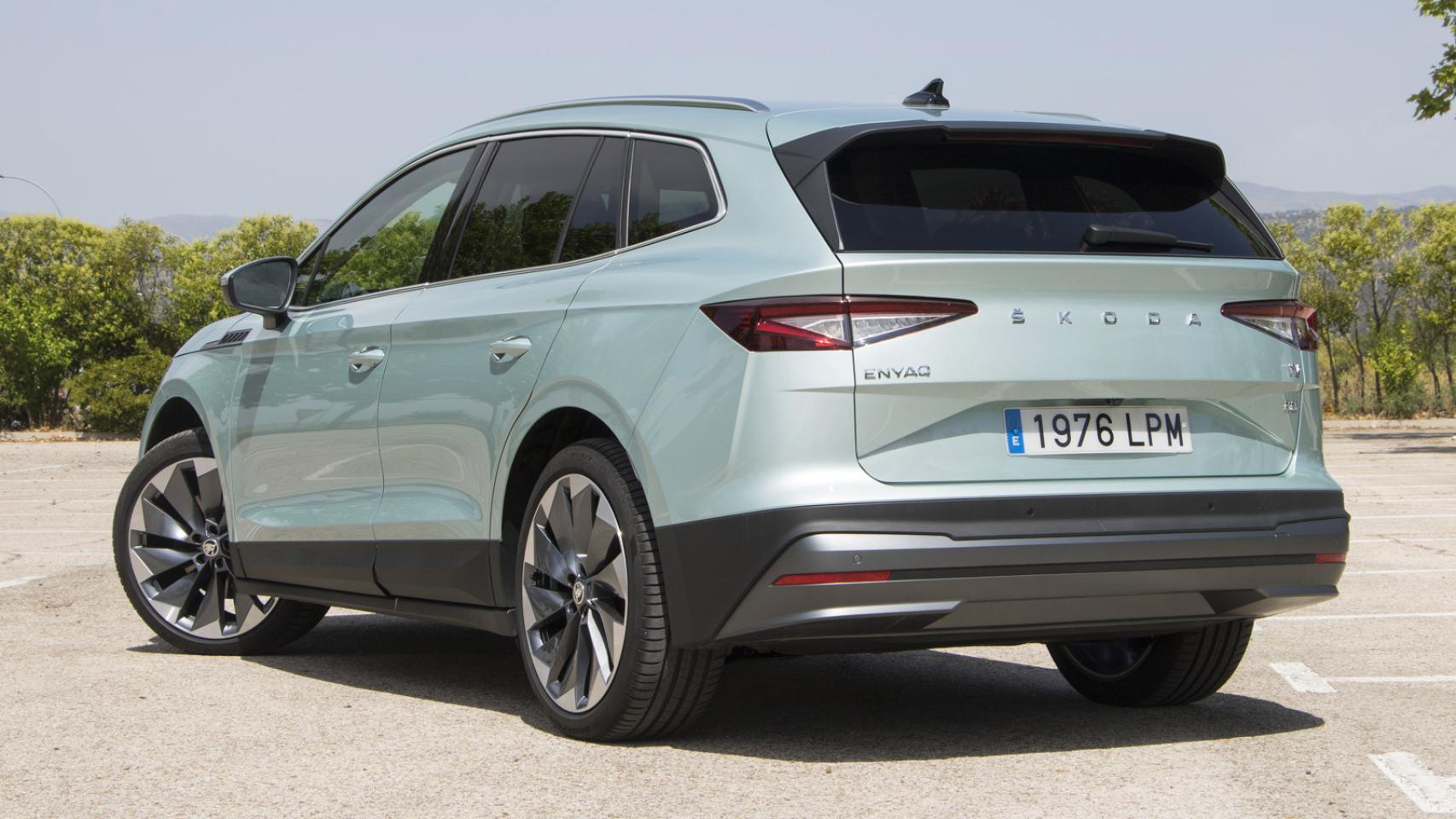 Galería de fotos del Skoda Enyaq iV, un SUV eléctrico muy parecido al Volkswagen iD.4