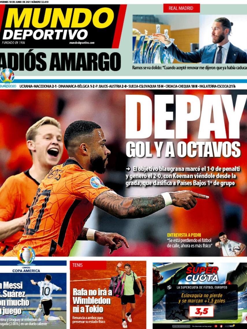 Portada Mundo Deportivo