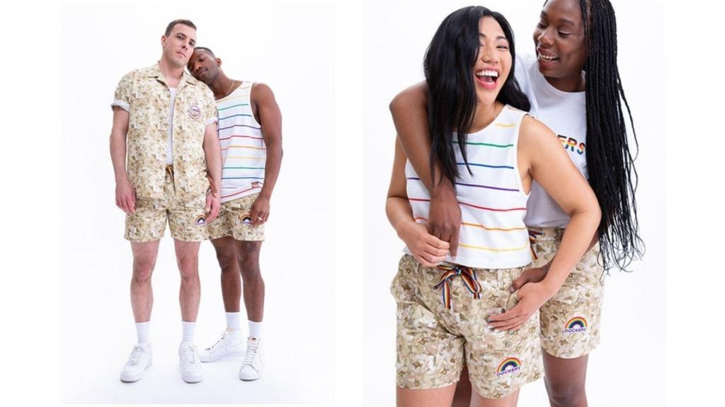 Dockers ha sido otra de las firmas en crear una colección cápsula por el Orgullo.