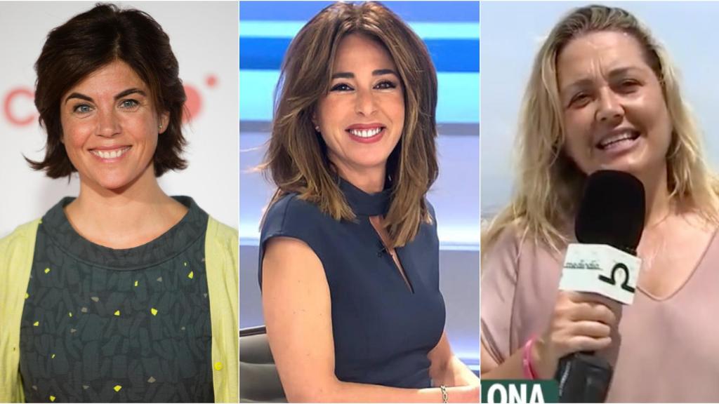 Samanta Villar, Ana Terradillos y Mayka Navarro en montaje de BLUPER.