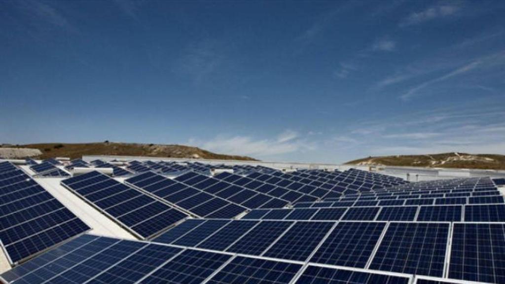 Una instalación fotovoltaica.