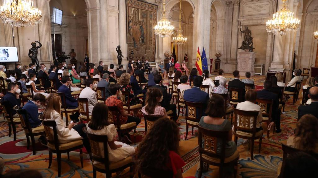 Acto de imposición de condecoraciones de la Orden del Mérito Civil.