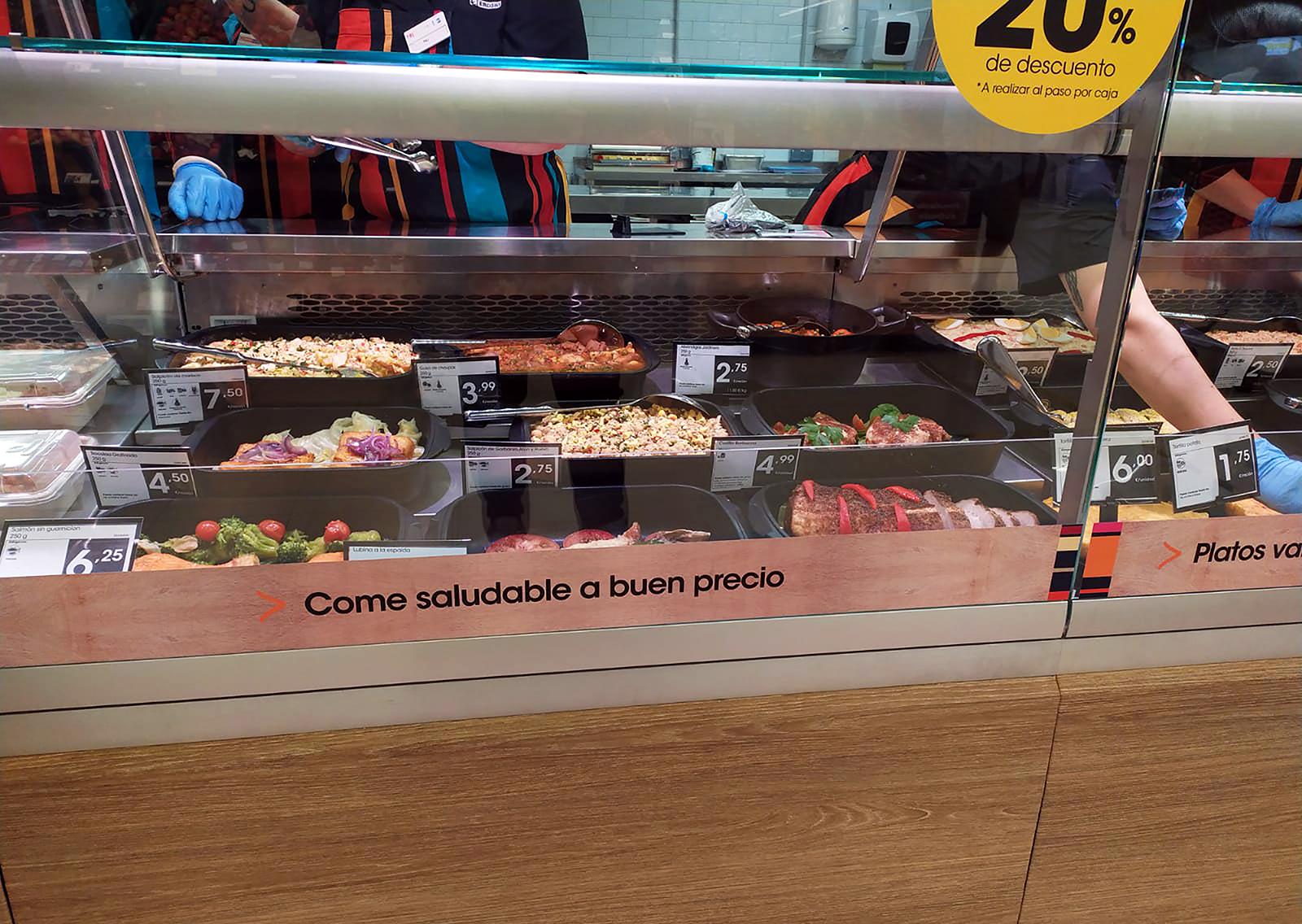 La nueva sección de cocina casera de Eroski (Vegalsa-Eroski).