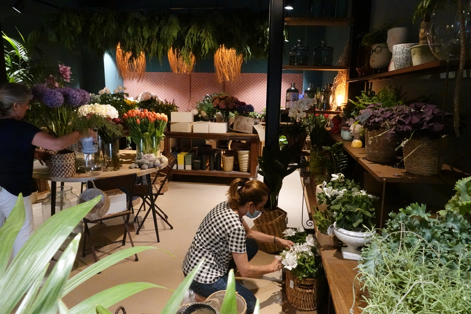 Interior de Papavero, en Colón