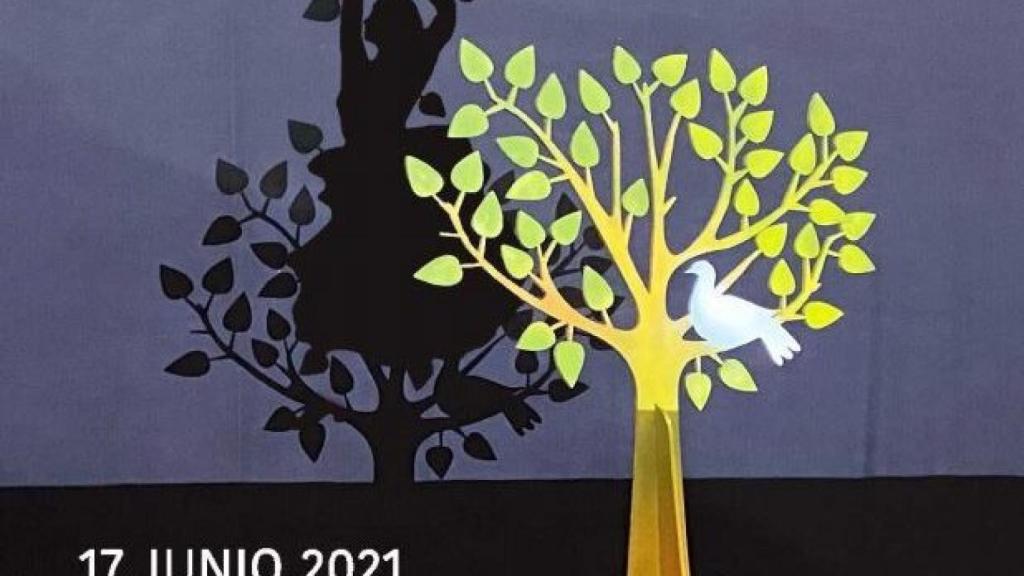 El cartel de la obra de teatro 'El árbol del flamenco' de la fundación Alalá.