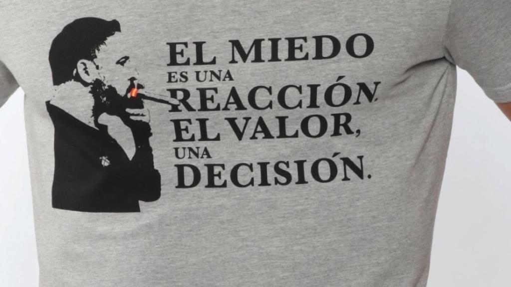 La camiseta que llevaba 'Chimy' Ávila