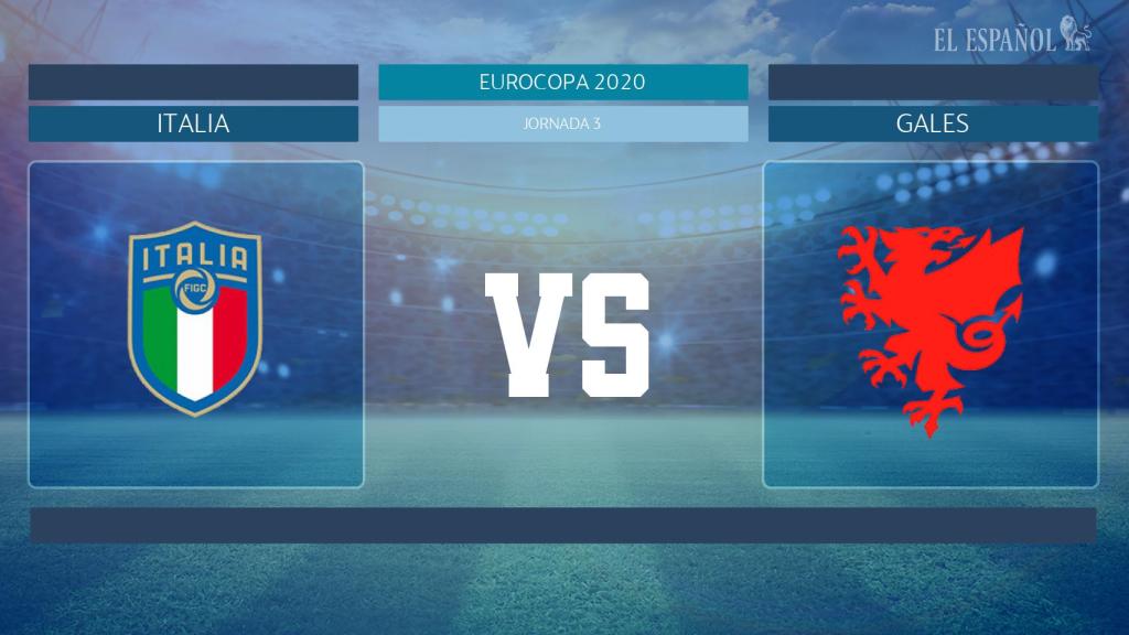 Horario internacional y dónde ver el Italia - Gales de la Eurocopa 2020