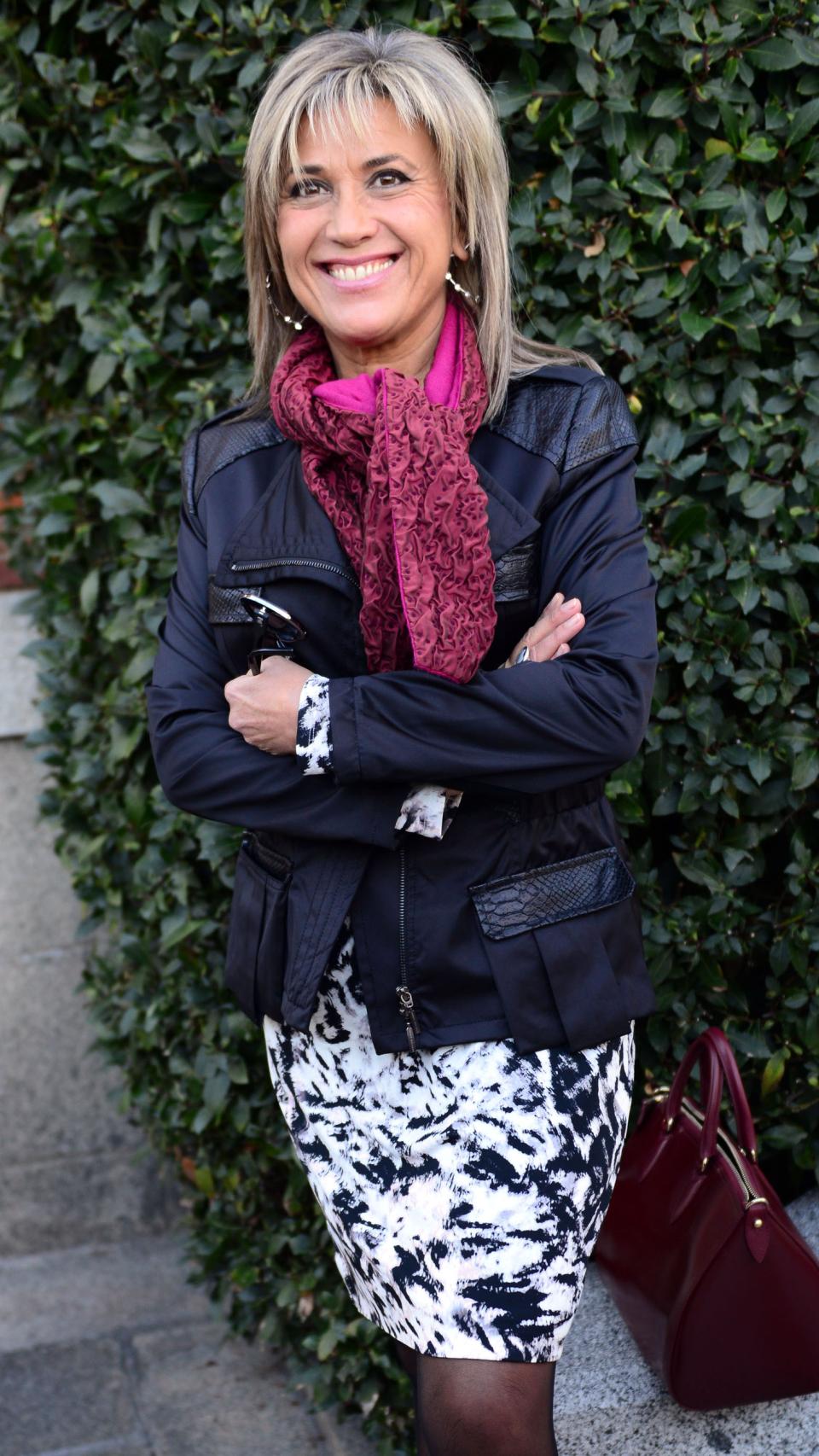 La periodista en una imagen de archivo.