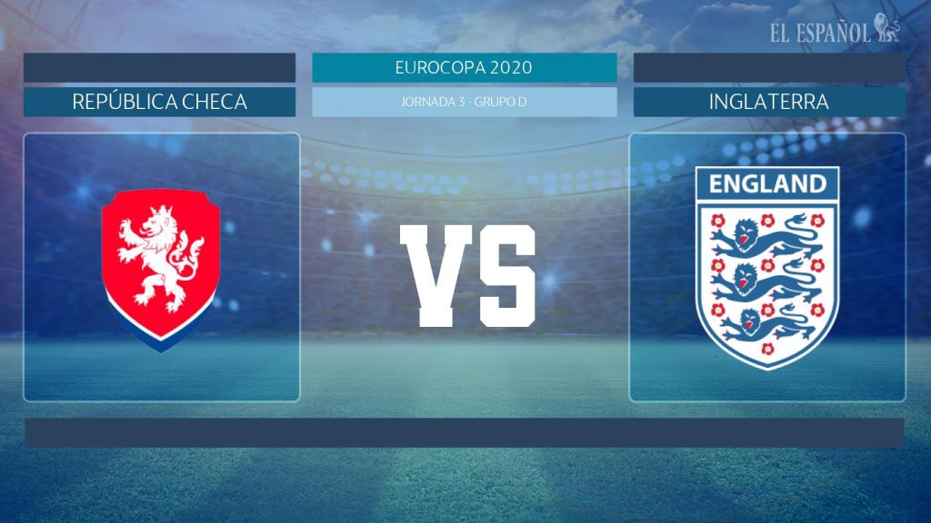 Horario internacional y dónde ver el República Checa - Inglaterra de la Eurocopa 2020