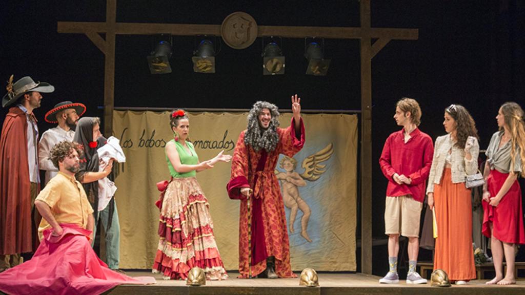 Un momento de 'Fiesta de farsantes'. Foto: Antonio Castro