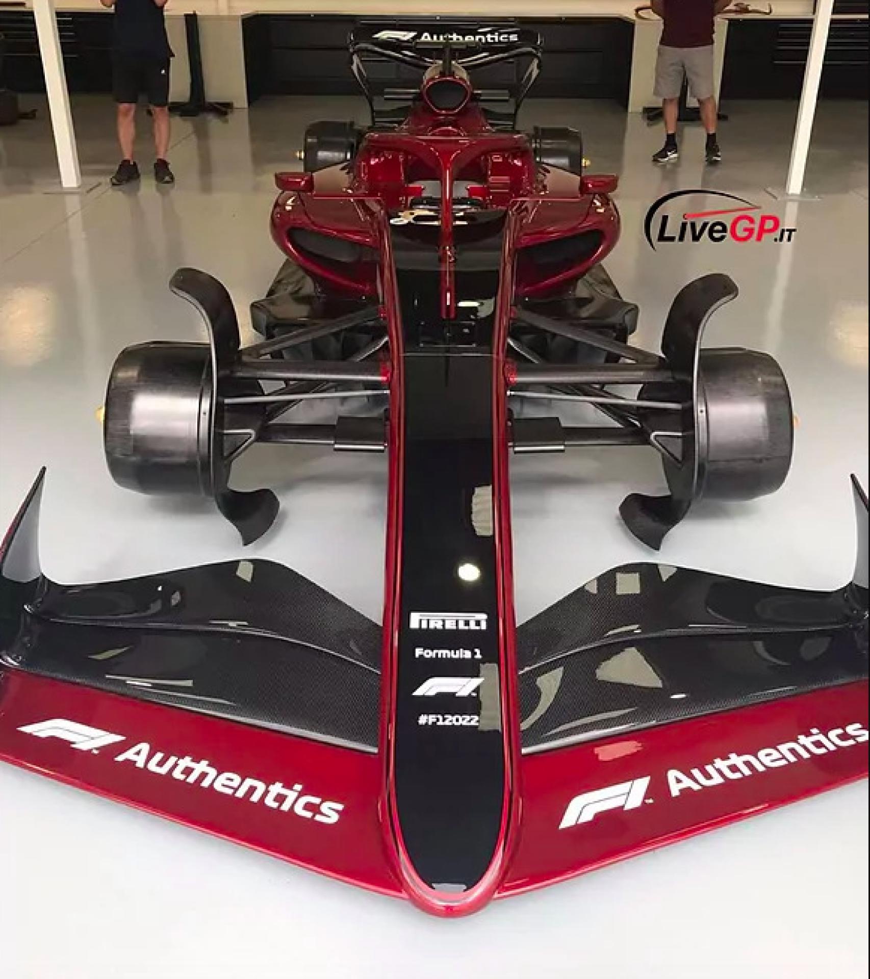 Así serán los Fórmula 1 de 2022