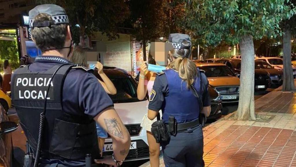 La Policía de Alicante, en imagen de archivo.