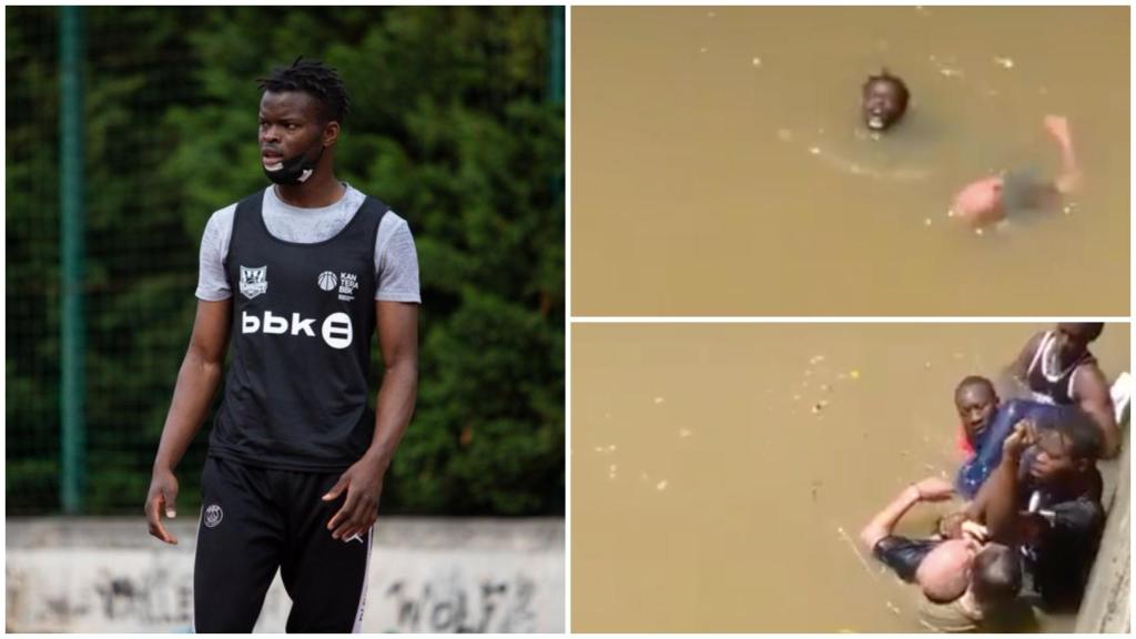 Mouhammad Fadal y el rescate de un hombre de 72 años en la ría de Bilbao