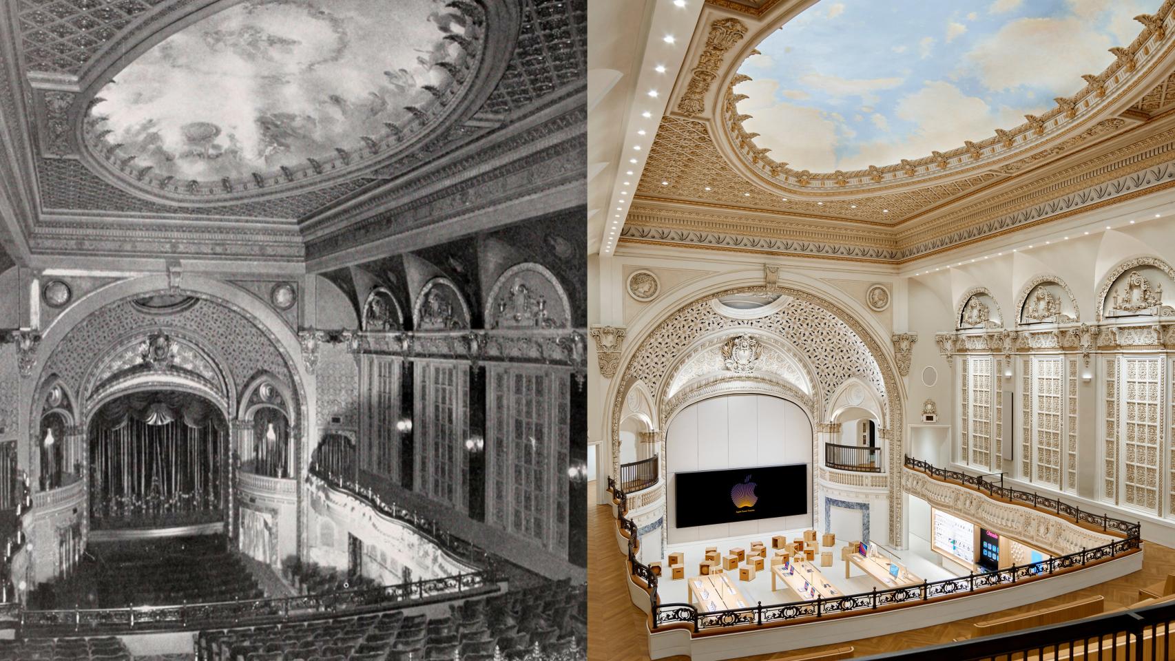 Así es la impresionante Apple Tower Theatre de Los Ángeles