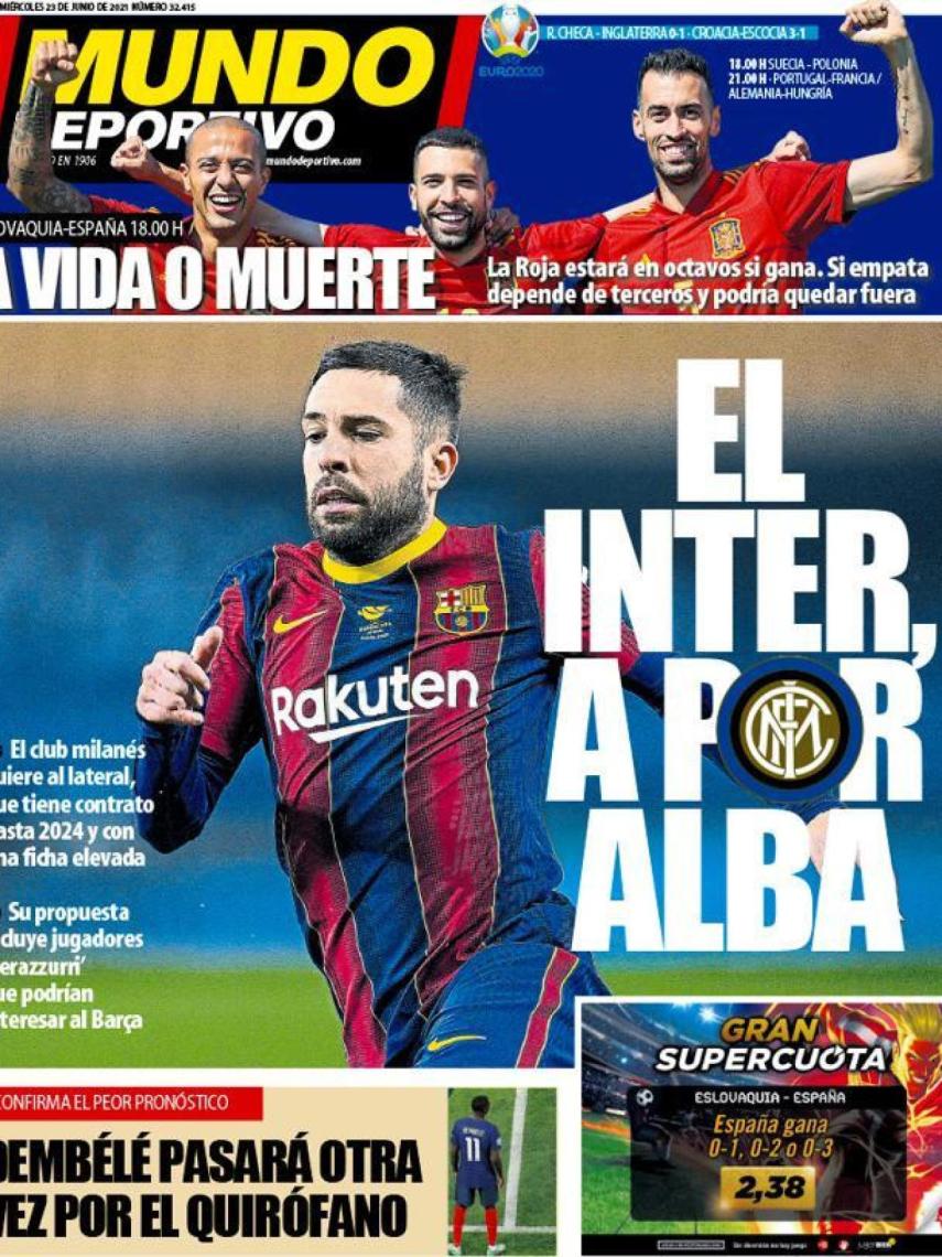 Portada Mundo Deportivo