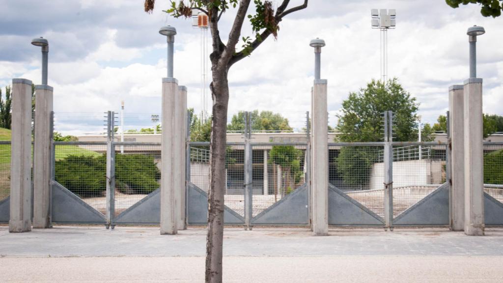 Las puertas del recinto, cerradas desde 2008.