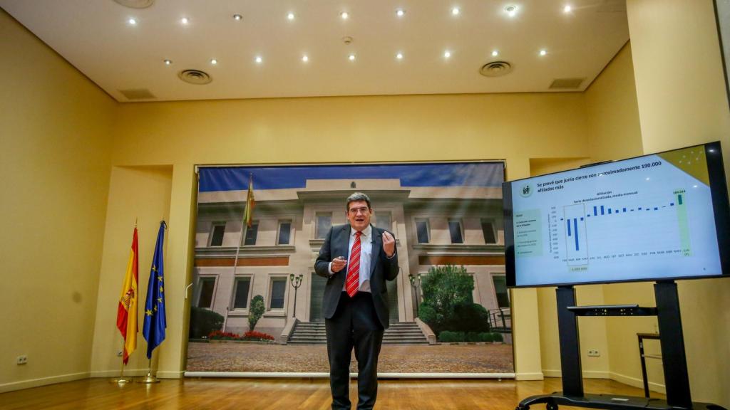 José Luis Escrivá, ministro de Inclusión, Seguridad Social y Migraciones.