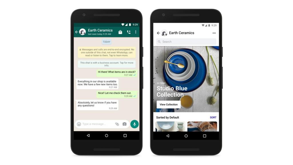 Tienda integrada en Facebook.