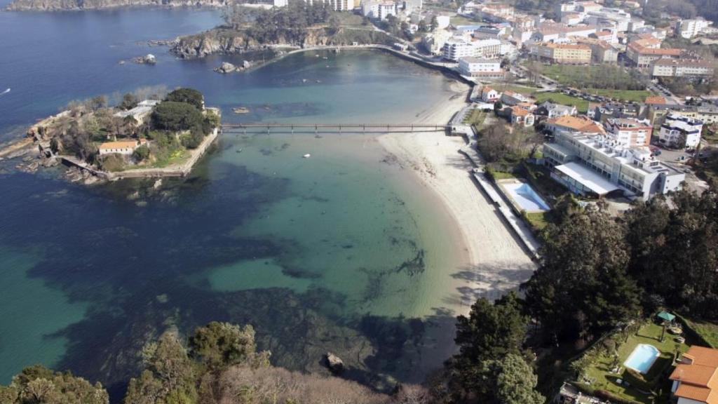 Vista aérea de Santa Cruz.