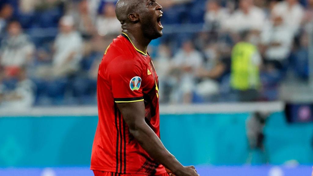 Romelu Lukaku, durante la Eurocopa