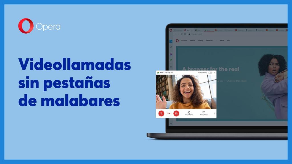 llamadas emergentes en Opera R5