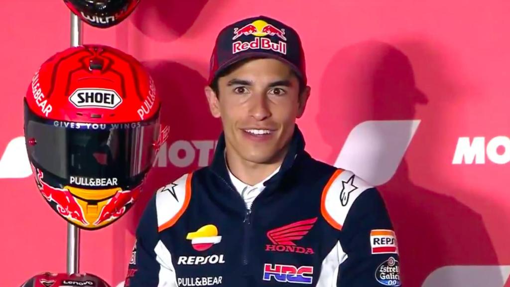 Marc Márquez, en rueda de prensa