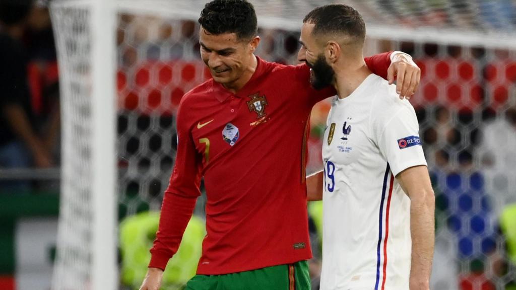 Cristiano Ronaldo y Benzema