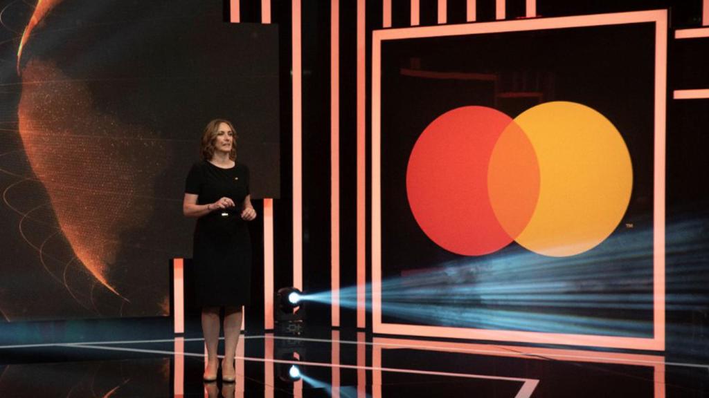 Paloma Real, directora general de Mastercard en España, durante el evento.