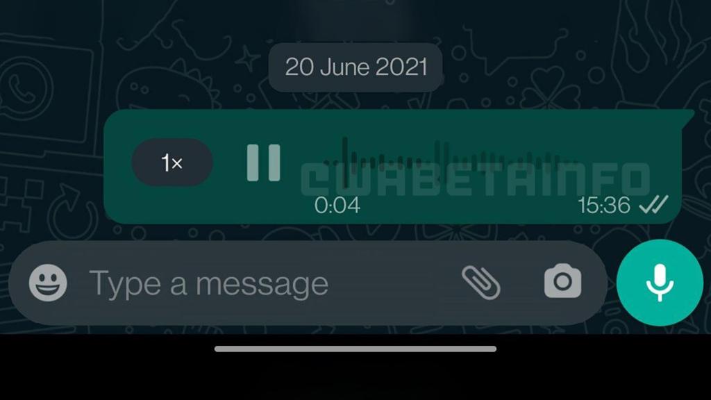 Notas de voz de WhatsApp