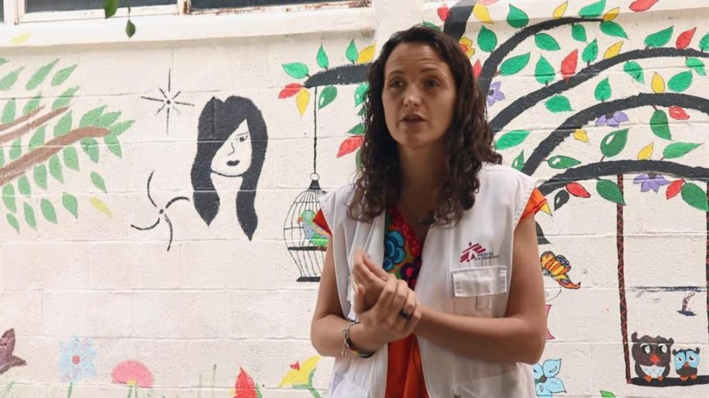 La cooperante española de Médicos Sin Fronteras, María Hernández.