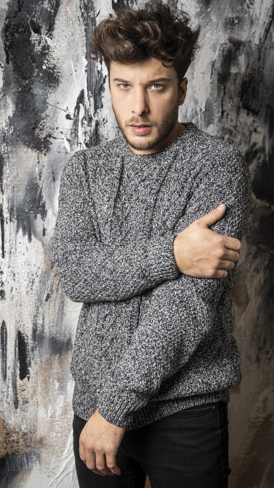 Blas Cantó, durante un posado en Madrid.