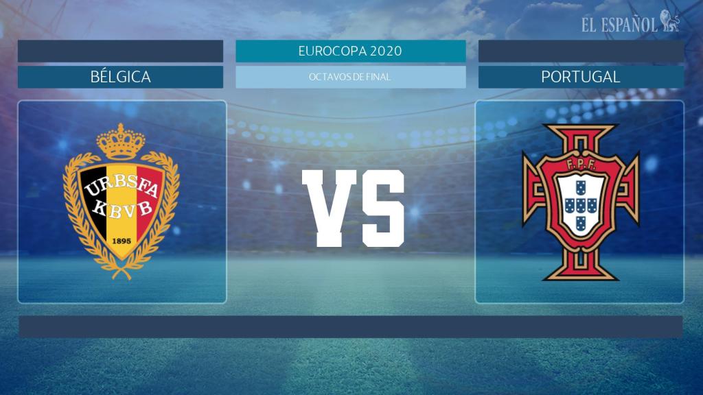 Horario internacional y dónde ver el Bélgica - Portugal