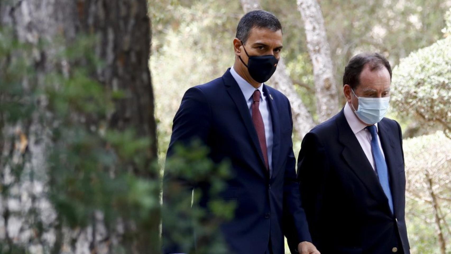 Pedro Sánchez y Jaime Alfonsín, en una imagen de archivo.