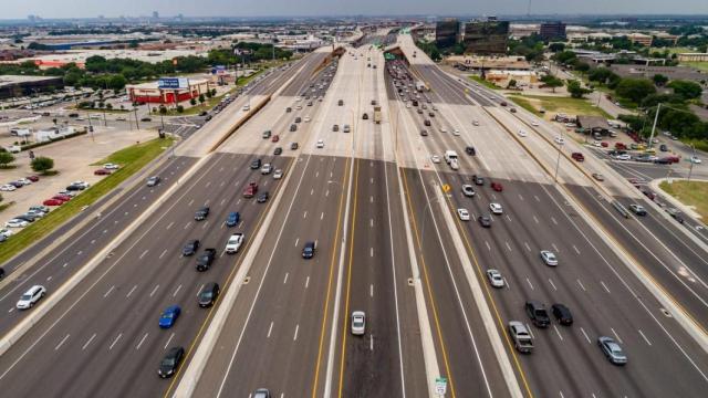 Autopista LBJ en Texas (Estados Unidos) participada por Ferrovial.