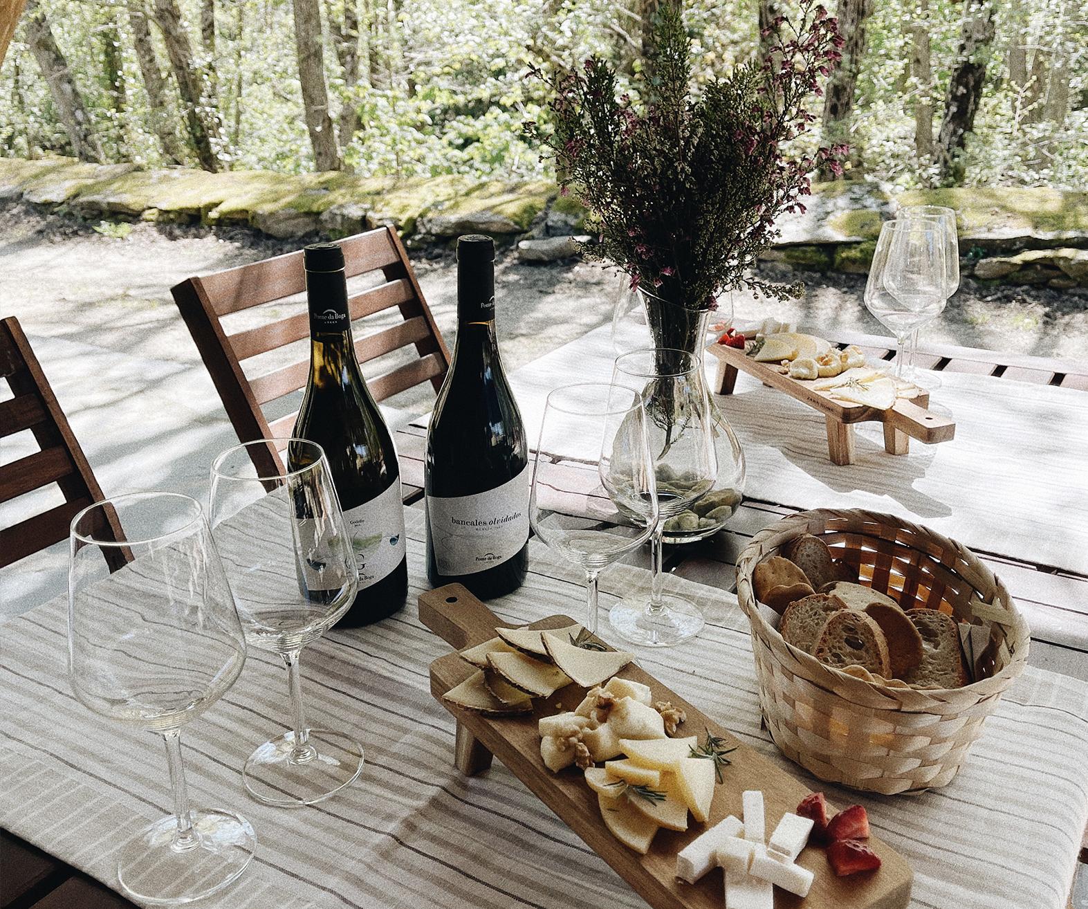 Experiencia ‘Cheese & Wine’. Foto: Ponte da Boga.