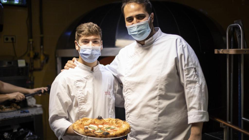En los hornos del restaurante Bel Mondo.