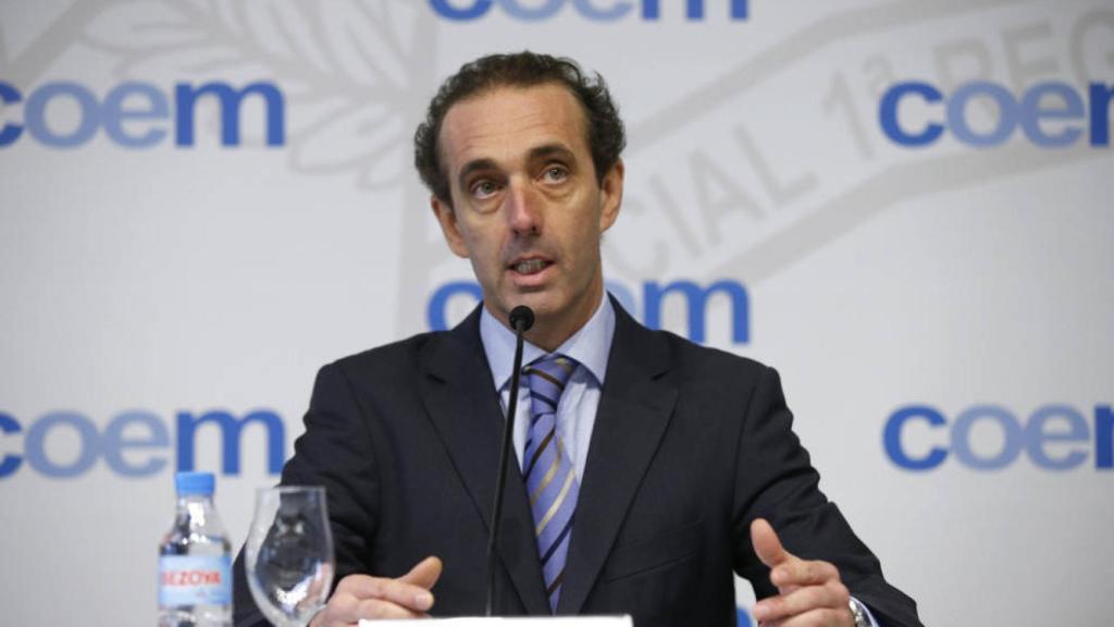 El presidente del Colegio de Odontólogos de Madrid (COEM), Antonio Montero.