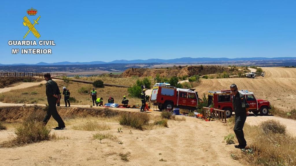 Rescate en las Barrancas de Burujón (Toledo).