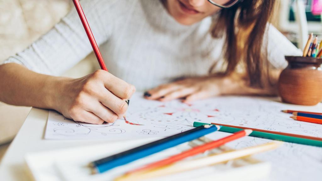 Relájate y desconecta con estos libros para colorear por números