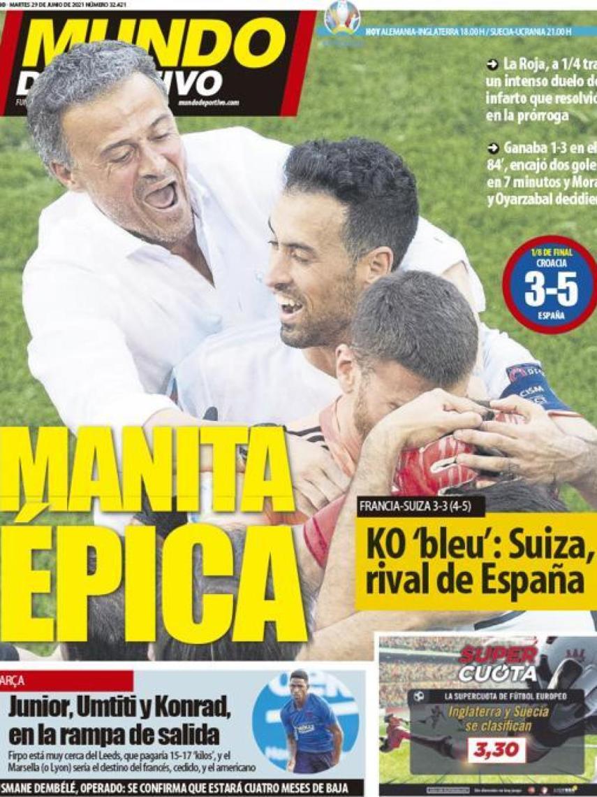 Portada Mundo Deportivo
