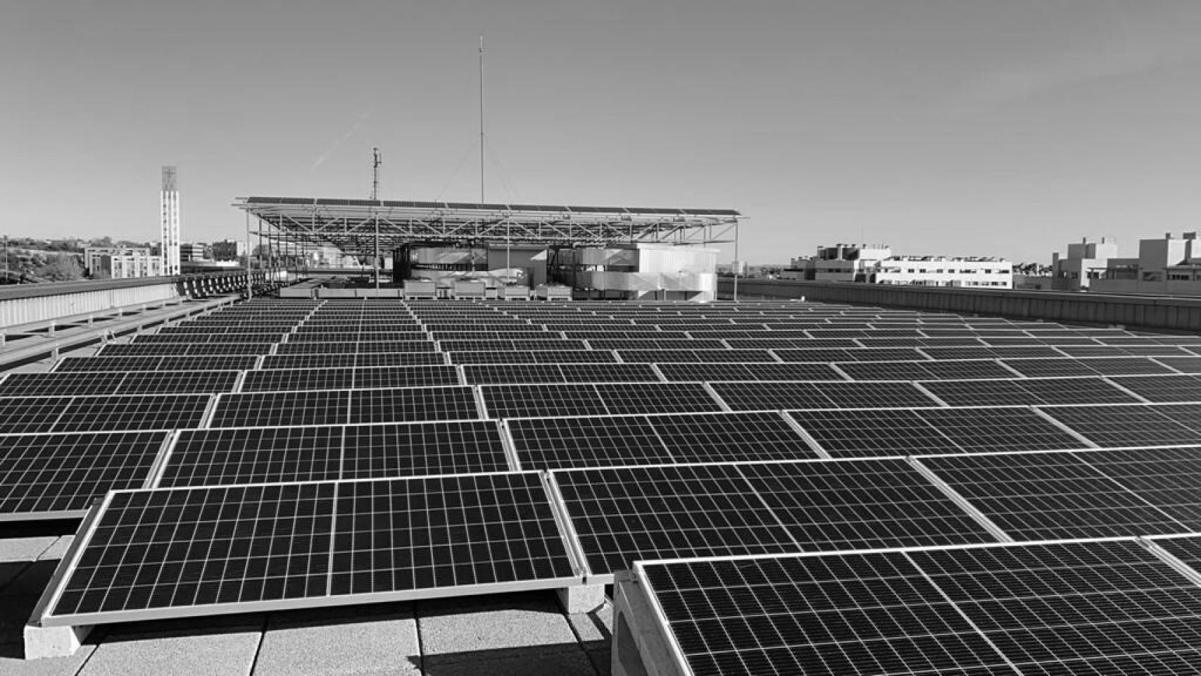 Placas solares.