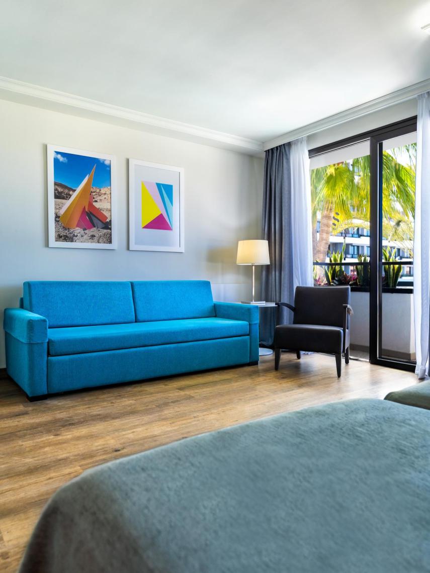Habitación del hotel Bitácora con el nuevo diseño