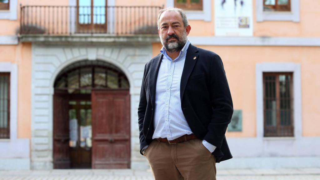 Julian Garde, rector de la UCLM / Ó. HUERTAS