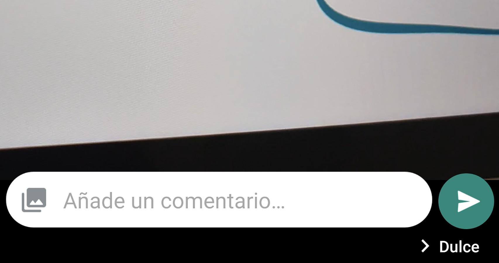 Así se ve sin el botón de la versión beta