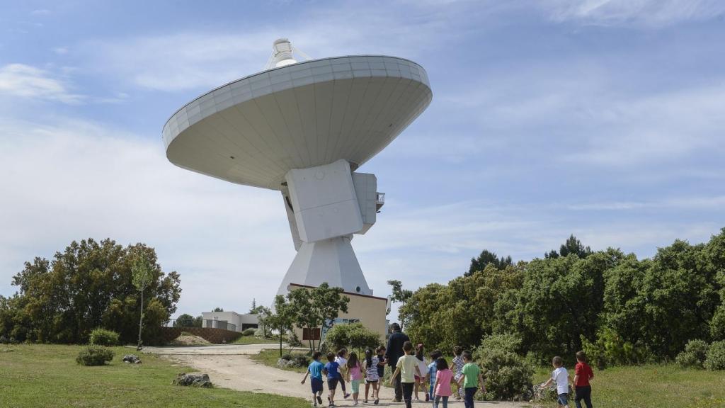 Antenas en AstroYebes. Foto: Ayuntamiento de Yebes (Guadalajara).