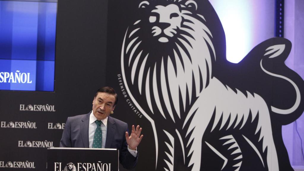 Pedro J. Ramírez, durante un momento de la Junta de Accionistas de EL ESPAÑOL.